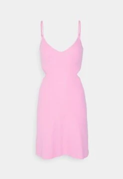 Even&Odd Flare Mini Dress - Robe De Jour - Pink -Anna Field 01681f7df963446f9b50cdd78ffc2b4b