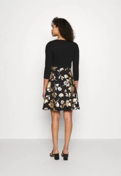 Anna Field Robe En Jersey - Black Gold -Anna Field 05b72f46a2404ba0845d513dfccad803