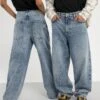 YOURTURN Baggy Jeans Unisex - Jean Boyfriend - Dark Blue Denim -Anna Field 065c168ac6014a5eabb0b9d456597c17