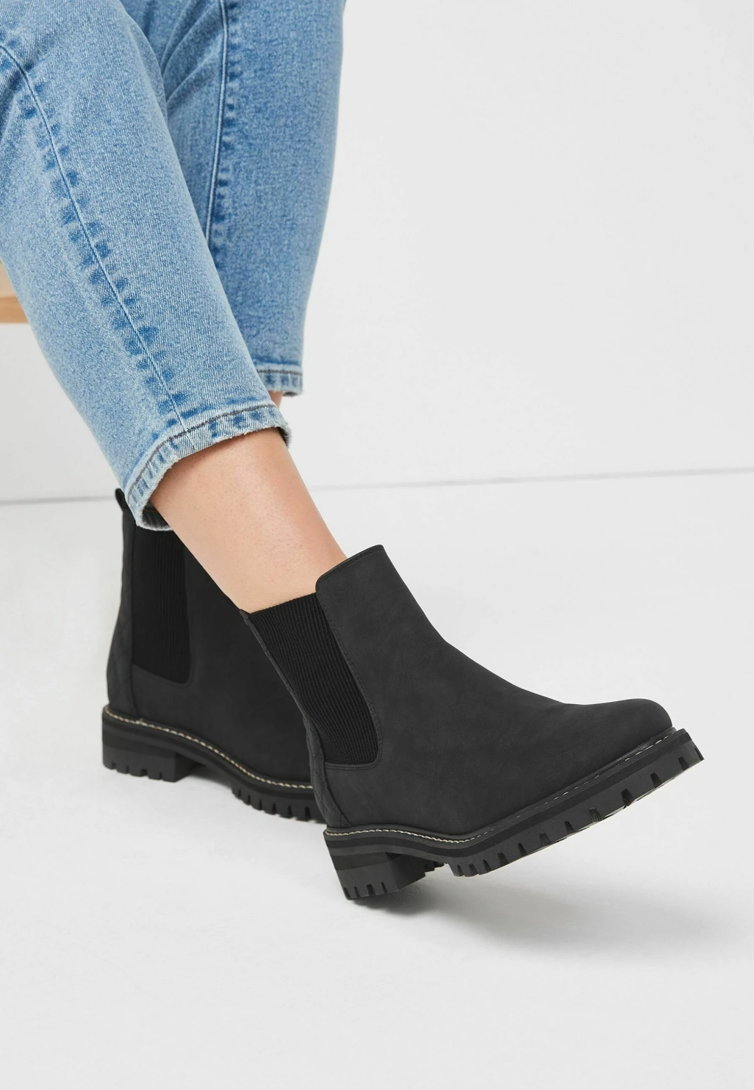 Next Forever Comfort Chunky Chelsea - Boots À Talons - Black 3 Next Forever Comfort Chunky Chelsea - Boots À Talons - Black