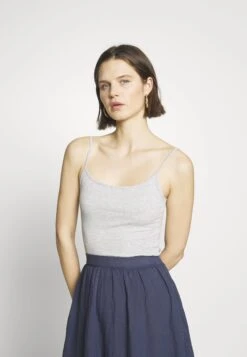 Anna Field 3Er Pack - Débardeur - White/Navy/Light Grey -Anna Field 0e2da5d033314ab69bd7b99f581c9dfb