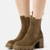 Pier One Leather - Bottines À Talons Hauts - Khaki -Anna Field 10d4c9e105d64d04a37d36749ce2db19
