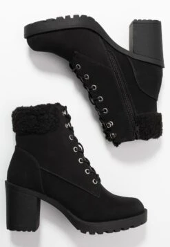 Anna Field Winter Boot - Bottines À Plateau - Black -Anna Field 155f8fed223d4582b636130f8e4a2046