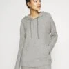 CALVIN KLEIN UNDERWEAR Ease Hoodie - Haut De Pyjama - Grey Heather -Anna Field 1f4b63b240ea40a49e44408e6f629d61