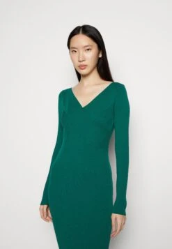 Anna Field V Ausschnitt Bodycon Midi Strickkleid - Robe Fourreau - Green -Anna Field 2a92467a708c4f838fd5cca3fe2c824f