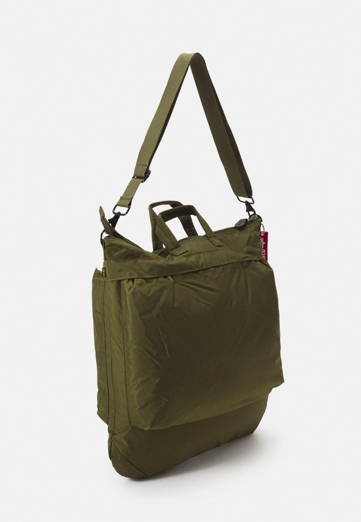 Alpha Industries Label Helmet Bag Unisex - Sac Bandoulière - Dark Olive 4 Alpha Industries Label Helmet Bag Unisex - Sac Bandoulière - Dark Olive – Image 2
