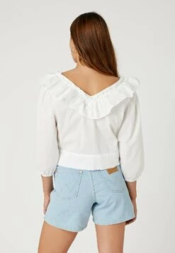 Wrangler Western Frill - Blouse - Worn White 9 Wrangler Western Frill - Blouse - Worn White -Anna Field 2fda4e08c7c744fb9213fe9470444e2d