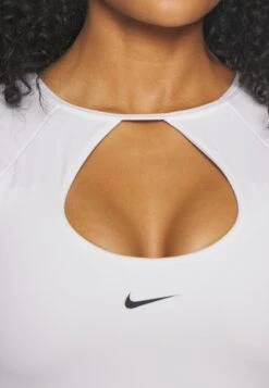 Nike Performance Bra Crop - T-Shirt À Manches Longues - White/Black 13 Nike Performance Bra Crop - T-Shirt À Manches Longues - White/Black -Anna Field 332b873a944241b5b99fd137052acfa5