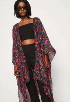 Even&Odd Floral - Veste Légère - Red -Anna Field 352430b06d554cd7b2369f1eeefda106