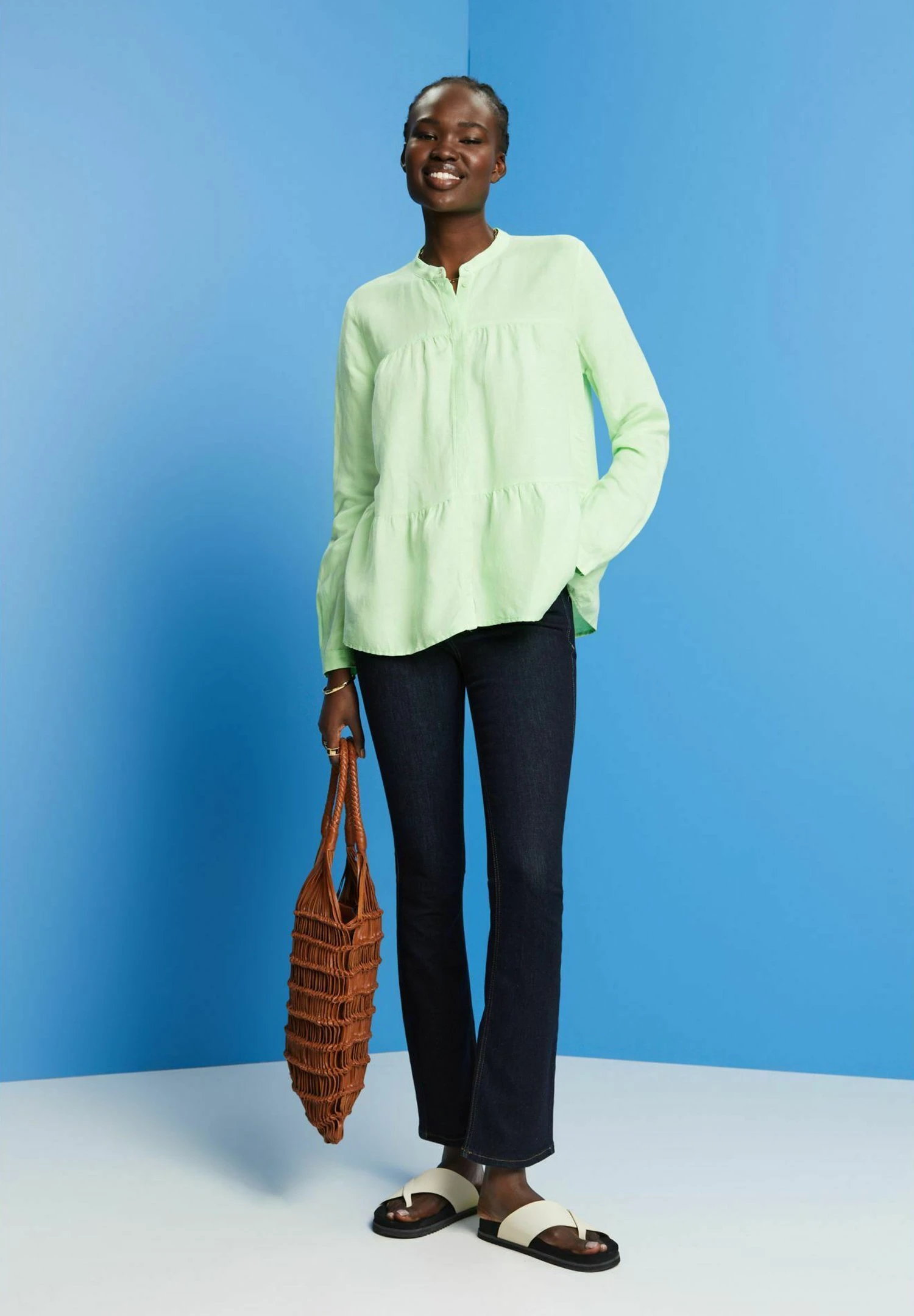 ESPRIT Chemisier - Citrus Green 3 ESPRIT Chemisier - Citrus Green