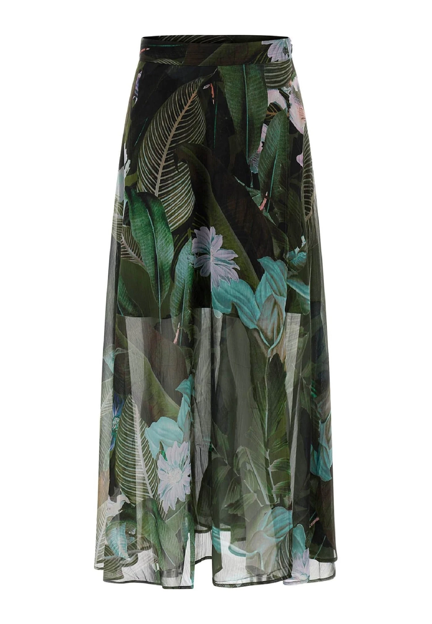 Guess Mit Allover-Print - Jupe Trapèze - Mehrfarbig, Grün 6 Guess Mit Allover-Print - Jupe Trapèze - Mehrfarbig, Grün – Image 4