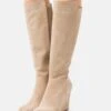 Anna Field Leather - Bottes Compensées - Beige -Anna Field 4002c1c6642e4ae382b206acdb761c4c