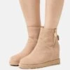 Anna Field Leather Winter Boot - Boots À Talons - Beige -Anna Field 403d8e79ec92427f9976296d272e98b2