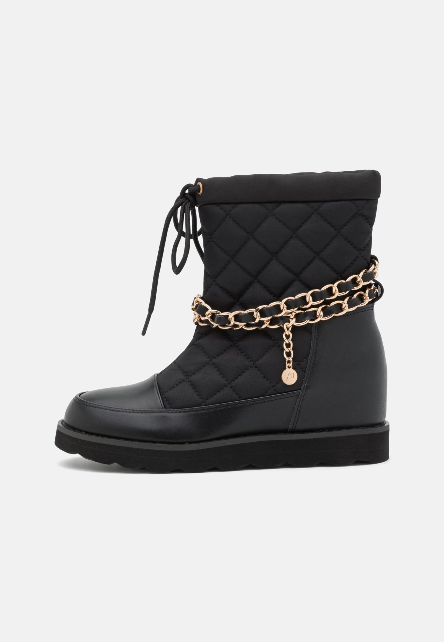 Anna Field Winter Boot - Bottines Compensées - Black 4 Anna Field Winter Boot - Bottines Compensées - Black – Image 2