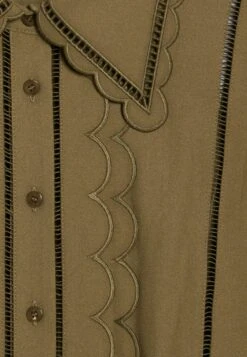 CLAUDIE PIERLOT Respect - Robe Chemise - Lichen -Anna Field 5ec3e15fa13442d3b3583ad99043017c