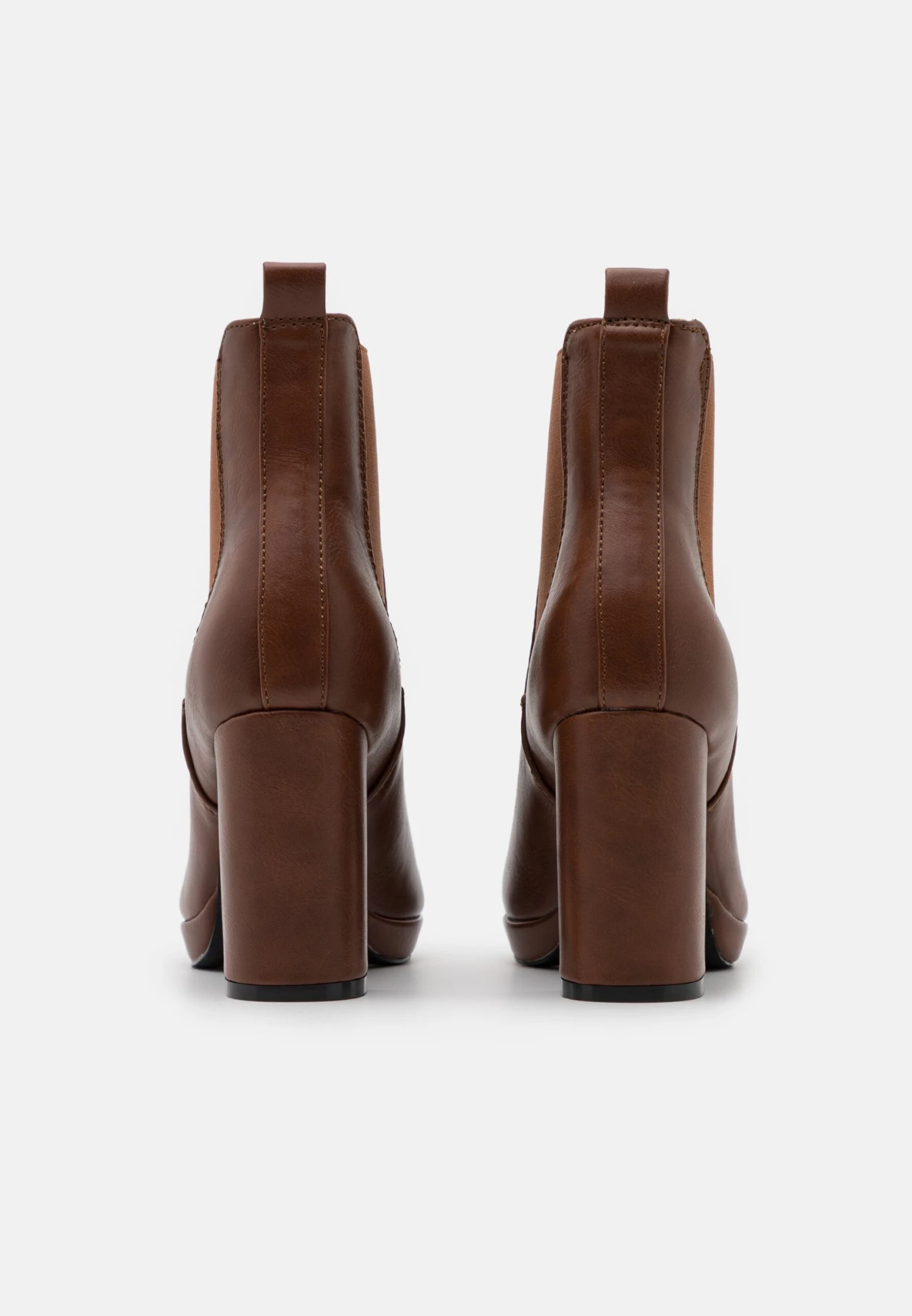 Anna Field Bottines À Talons Hauts - Cognac 6 Anna Field Bottines À Talons Hauts - Cognac – Image 4