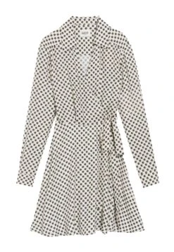 CLAUDIE PIERLOT Rixiemonogramme - Robe Chemise - Print Clair -Anna Field 60087ab270c44a41b867dbffc2490a8a
