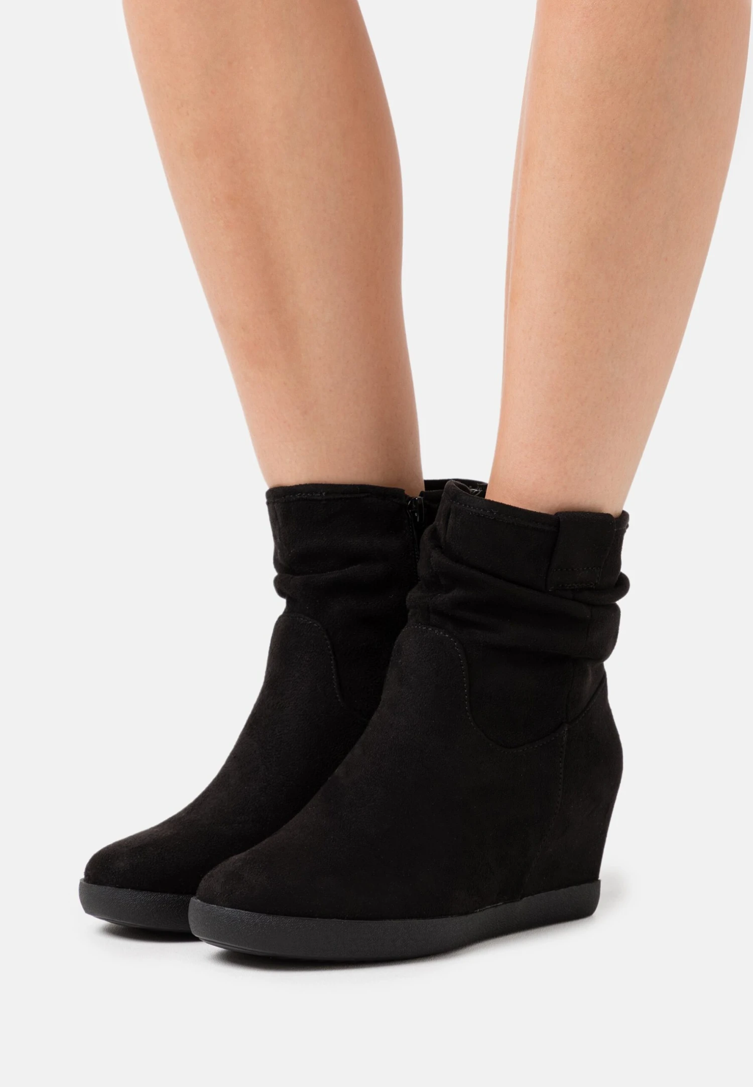 Anna Field Winter Boot - Bottines Compensées - Black 3 Anna Field Winter Boot - Bottines Compensées - Black