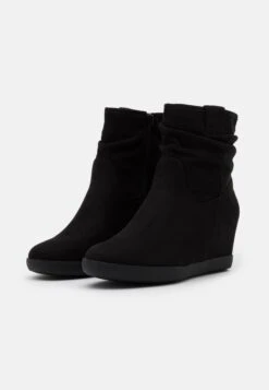 Anna Field Winter Boot - Bottines Compensées - Black 10 Anna Field Winter Boot - Bottines Compensées - Black -Anna Field 6ba5240747b84e0984948802e266d88c