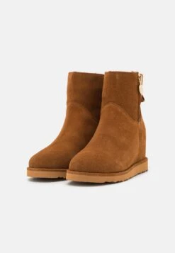 Anna Field Leather Winter Boot - Boots À Talons - Cognac -Anna Field 73aab38a09124d93a0d917a71acd833b