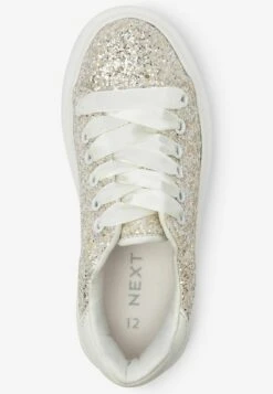 Next Chunky - Baskets Basses - Ivory Cream Glitter -Anna Field 77703a49addd494880ef7f0b7a7ee375