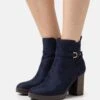 Anna Field Bottines À Plateau - Dark Blue -Anna Field 7e5b671d4b9548579e94fb86efd5fabe