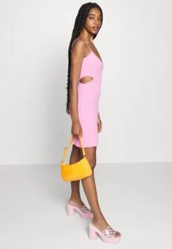 Even&Odd Flare Mini Dress - Robe De Jour - Pink -Anna Field 8b1307b6516941d5b0b08300c4236a44