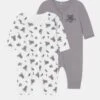 NAME IT Nbnnightsuit Zip Silver Koala Unisex 2 Pack - Pyjama - Grey -Anna Field 97ae98e582c04322b257d536dd1477e8