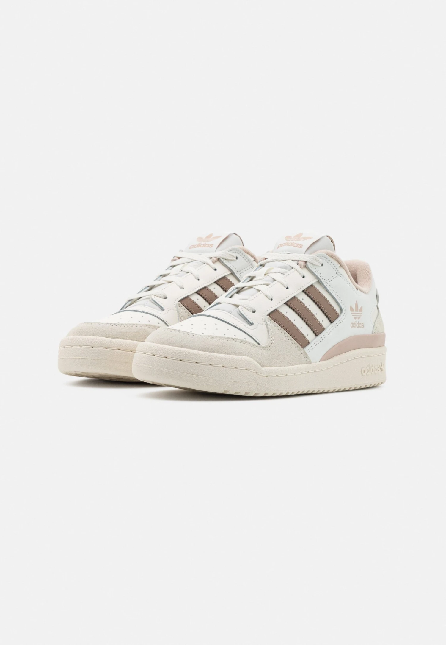 Adidas Originals Forum Unisex - Baskets Basses - Core White/Chalky Brown/Taupe 6 Adidas Originals Forum Unisex - Baskets Basses - Core White/Chalky Brown/Taupe – Image 4