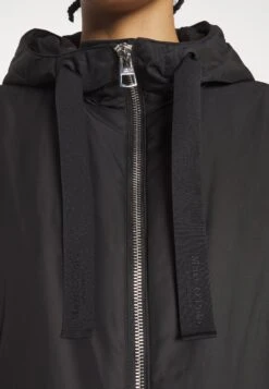 Marc O'Polo Coat Long Padded Fixed Hood Zipper Drawstring Waist - Parka - Black -Anna Field d08c87cd32194e8db62dd36b12898032