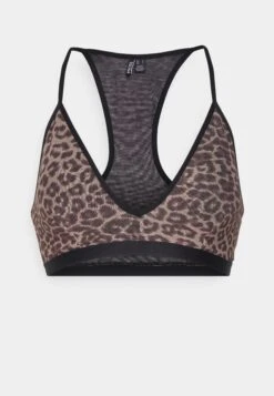 Pieces Pcmylli Bra - Brassière - Black/Leo -Anna Field d20150edef814e67bf0e889a233badeb