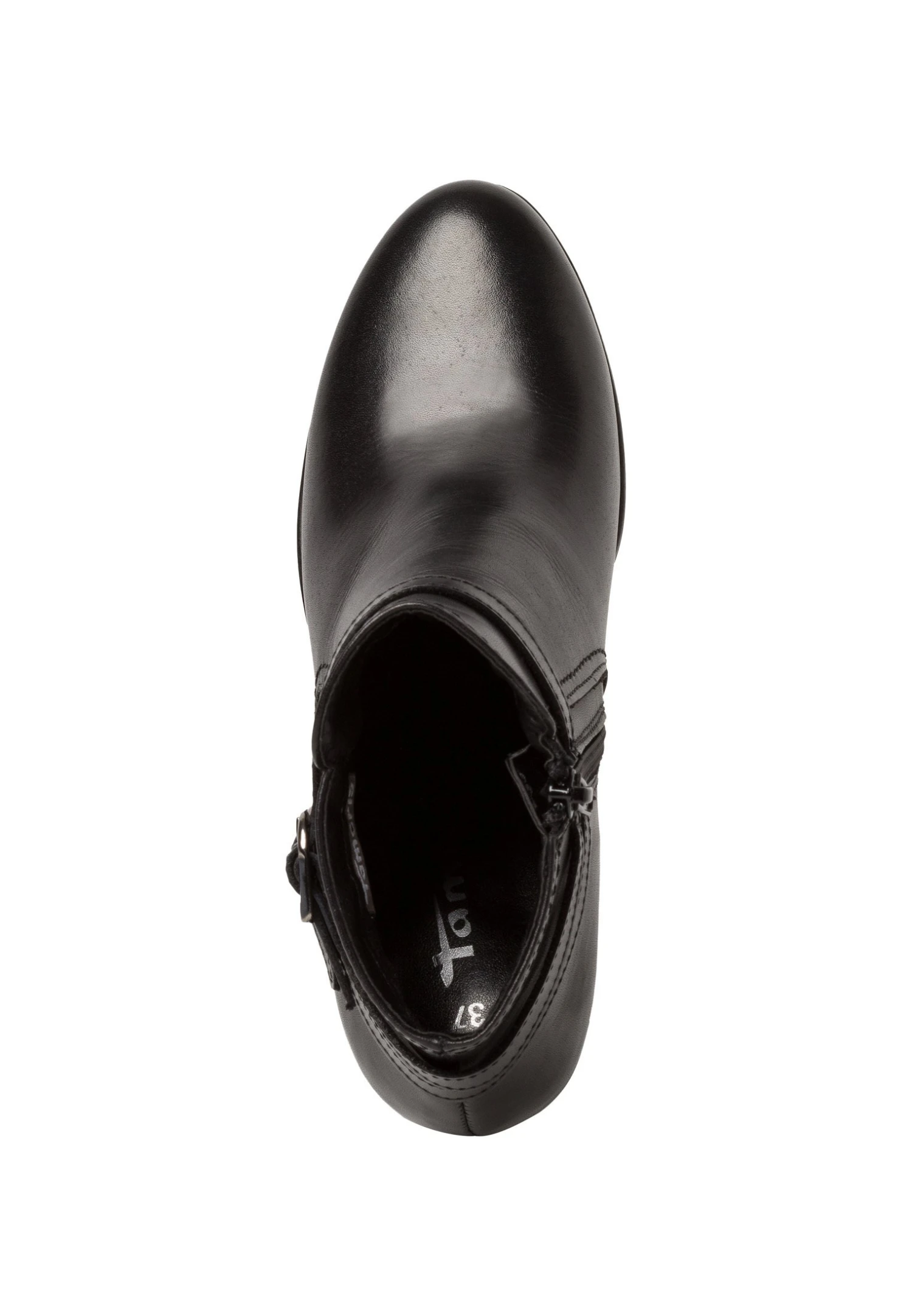 Tamaris Boots À Talons - Black Leather 6 Tamaris Boots À Talons - Black Leather – Image 4