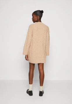 Even&Odd Perkin Ausschnitt Mini Strickkleid - Robe Pull - Tan -Anna Field de1933a895cc4f7a98c1f7892fea1b1a
