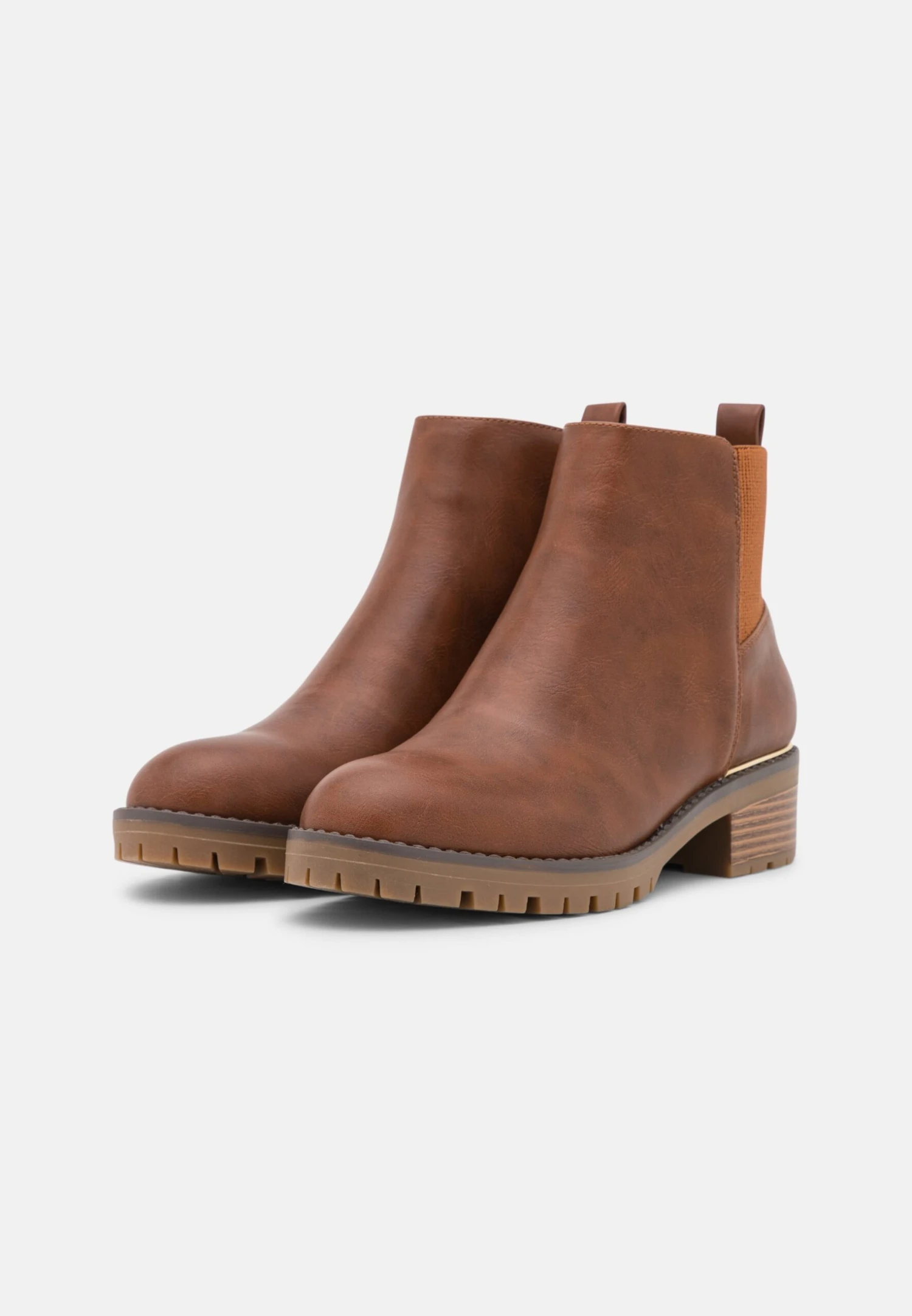 Bottines - Cognac 5 Bottines - Cognac – Image 3